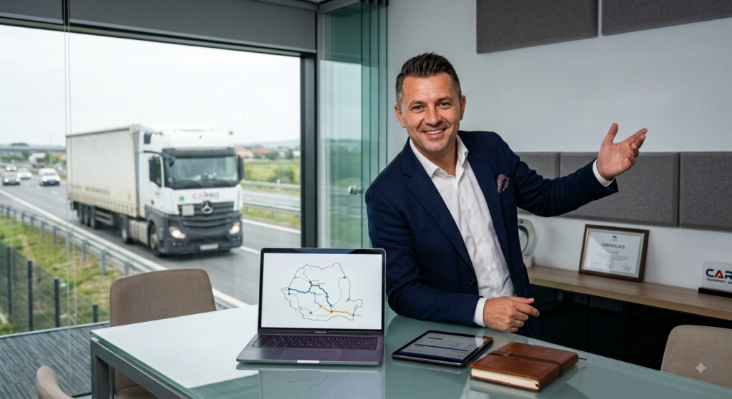 Manager de transport folosind modulul de logistica si calcul de ruta